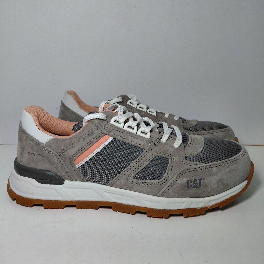 Caterpillar Woodward Steel Toe Work Shoe Non Slip Women's size 7 ASTM